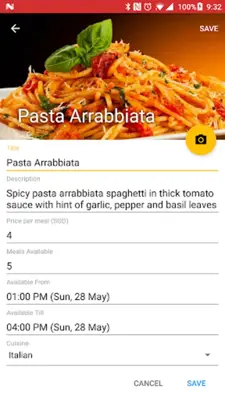 FoodNextDoor android App screenshot 6